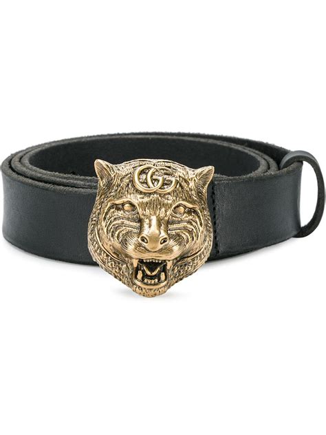 mens gucci tiger belt|gucci tiger belt men's.